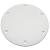 T. H. Marine DSSDP-2-2-DP Designer Series Screw Down Deck Plates, 8" - White