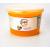 Boba Lish Popping Boba Pearls for Bubble Tea - 2.1kg | Passionfruit | Bursting Pearls Bubble | Real Fruit Juice For Dessert Smoothie | 100% Vegan & Glutenfree No Artificial Colours