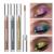 3 Pcs Liquid Chameleon Eyeshadow Makeup Set Metallic Changing Long-lasting Holographic Glitter Multichrome Eyeshadows (#A)