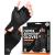 Dr. Frederick's Original Copper Arthritis Glove - 2 Gloves - Perfect Computer Typing Gloves - Fit Guaranteed - Large Fingerless - Black Large