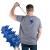 XL Big Stick Extendable Cactus Back Scratcher, Sturdy, Sharp, Satisfying, Ultimate Scratch Relief for Itching on Back, Neck, Head, Beard, and Body, Dual Sided with Aggressive and Medium Spikes Big Stick - Blue