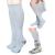 2 Pairs Walking Boot Socks for Orthopedic Walker Brace, Replacement Sock Liner Knee High Tube Socks Under Air Cam Walkers and Fracture Boot, Medical Air Cast Socks for Surgical Leg Cover