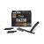 Macho Straight Razor Handle for Professional Barbers Plus 100 Disposable Straight Razor Heads with Safety-Lock (Plastic Handle With 100 Heads) Reusable handle With 100 Heads