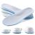 Height enlargement insole foot vault support breathable shoe inserts heel lifter inserts Elevatorial insoles for men EU 41-46 height 3.5 cm