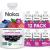 Noka Immune Support Fruit Smoothie Pouches, Healthy Snacks (Super Berry) 12 Pack, Vegan, Gluten-Free, with Flax Seed & Plant Protein, Vitamin C, D & B12, Elderberry, Zinc, Organic, 4.22oz Super Berry 4.22 Ounce (Pack of 12)