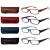 EYEGUARD Readers 4 Pack of Thin and Elegant Womens Reading Glasses with Beautiful Patterns for Ladies 2.00 Mix 2.0 x