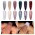 GAOY Reflective Glitter Gel Nail Polish Set of 6 Colors Including Pink Red Silver Holographic Gel Polish Kit UV LED Soak Off Nail Polish Home DIY Manicure Nail Salon Varnish Pop Reflective