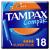Tampax Compak Tampons Super Plus With Applicator 18 Tampons Leak Protection And Discretion Super Absorbent 18 Count (Pack of 1) Super Plus