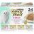 Purina Fancy Feast Grain Free Pate Wet Kitten Food Variety Pack Kitten Classic Pate Collection 4 flavors - (24) 3 oz. Boxes