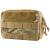 OneTigris Small MOLLE Pouch, Tactical Admin Pouch Belt EDC Tool Organizer Zippered Utility Waist Pack 7.5"x5"x2" Multicam