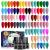 45 PCS Gel Nail Polish Kit- Gel Nail Kit with 42 Colors Gel polish Set Nail Polish Set Green Blue Red Pink Collection Gifts for Women SET 3
