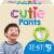 Cutie Boys 3T/4T Refastenable Potty Training Pants, Hypoallergenic with Skin Smart, 92 Count White 3-4T