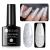 UR SUGAR Reflective Glitter Gel Nail Polish Silver Glitter Gel Polish Sparkling Shimmery Diamond Soak Off UV Gel Nail Varnish Silver Glitter Nail Gel Manicure for Halloween Holiday Set Gift