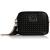 Chelsea + Cole for Itzy Ritzy Crossbody Diaper Bag - Includes 6 Pockets, Changing Pad & Tassel Black with Sweetheart Print