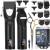 Hair Clippers Men Beard Trimmer Professional Cordless Hair Trimmer for Men Electric Men Grooming Kit Rechargeable LCD Display Self Haircut Men s Head Shaver for Family Barbers Black