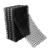 Hmyomina Cat Scat Mat 16 X 8 Inch Square Scat Mat for Cats Prickle Strips from Digging Cat Deterrent Outdoor 16 Pack Black
