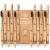 Greenzla Bamboo Toothbrushes (12 Pack) | BPA Free Soft Bristles Toothbrushes | Eco-Friendly, Natural Bamboo Toothbrush Set | Biodegradable & Compostable Charcoal Wooden Toothbrushes