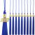 10 Pieces 2023 Grad Graduation Tassels Graduation Cap Tassels Graduation Hat Decoration Tassel with 2023 Year Gold Date Charms for 2023 Graduation Party Activities (Navy Blue)