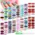 224 Pieces 16 Sheets Full Nail Wraps Nail Polish Stripes Nail Art Polish Stickers Self-Adhesive Nail Art Decals with Nail File Manicure Kit for Women Girls DIY Nail Art (Mixed Adornment Series)