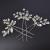 Bestshoot Bridal Hair Accessories, Beusoulover 3pcs Crystal Wedding Hair Pieces, Handmade Rhinestone Bridal Hair Pin for Women, Girls, Bridesmaids (Silver)