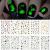 TailaiMei 10 Sheets Glow in The Dark Halloween Nail Stickers Fluorescent Design Nail Decals Self-Adhesive DIY Nail Art Tips for Women Manicure Halloween 10 Sheets Fluorescent