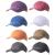 8 Pieces Backless Ponytail Caps Baseball Caps Ponytail Top Hats for Women High Messy Bun Baseball Hats Adjustable Sun Visor Caps Curl Cap Natural Curly Hair Afro Puff Ponytail Cap