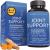 Glucosamine Chondroitin MSM Joint Supplement - with Turmeric, Black Pepper, Boswellia and Hyaluronic Acid for Joint Support, Mobility, Flexibility and Comfort, 90 Capsules 90 Count (Pack of 1)