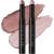 2 PCs cream eyeshadow stick bright eyeshadow pen crayon set matt and shimmering eyes make -up set long -lasting waterproof eyes shadow make -up tool (Silky Peach (1415))
