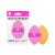 Real Techniques Miracle 2-In-1 Powder Puff Dual-Sided Full-Size Makeup Blending Puff Reversible Elastic Band Precision Tip Makeup Sponge and Powder Puff For Liquid Cream and Powder 1 Count 1/Miracle 2-In-1 Powder Puff