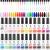SXC Cosmetics Gel Liner Nail Art Set of 24 Colors Series Gel Art Paint Polish for Swirl Nails with Built-in Thin Nail Art Brush in Bottle for Soak off Nail Art Painting Drawing Gel designs 24 Colors Pro Series
