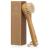 CSM Mini Dry Brush - Natural Bristle Small Body Brush  Exfoliating Facial Cleansing Brush for Soft Skin and Other Sensitive Areas Like Your Neck  Chest  and Nails