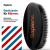 Sapiens Barbershop Bartbrush men - wild boar bristle beard brush for all beard types - pocket format ideal for beard care - Perfect for beard oil and beard balm - Boar Bristle Beard Brush for Men