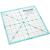 Lori Holt Trim IT Ruler, Aqua 8.5"x8.5" Aqua