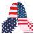 SPORT BEATS Cornhole Bags All Weather Set of 8 for Cornhole Toss Games-Regulation Weight & Size-Includes Tote Bags Stars & Stripes