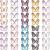 50 Pieces 3D Nail Charms Rhinestones Diamonds Glass Crystal AB Art Metal Gems Glitter Decor Crystal Design Nail Accessories (Butterfly Style)