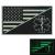 Glow Dark USA American Flag EMS EMT Paramedic Medic Tactical Morale GITD PVC Rubber Touch Fastener