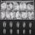 Almond Fake Nail Tips - 500PCS Medium Almond Shaped Clear Acrylic Nails Full Cover Press on Nails for DIY Nail Art, 10 Sizes