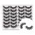 Veleasha Lashes 3D Faux Mink Lashes Fluffy False Eyelashes Natural Look 14 Pairs Lashes Pack Luxury Wispy Fake Eyelashes 14 Pairs-Wispy Lashes
