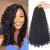 Goddess Box Braids Crochet Hair With Curly Ends 14 Inch Bohomian Box Braids Crochet Braids 8 Packs 3X Crochet Braids Synthetic Braiding Hair Extension for Black Women (14 Inch (Pack of 8), 1B) 14 Inch (Pack of 8) 1B