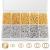 4600Pcs Silver and Gold Jump Rings with Open/Close Tools for Jewelry Making and Necklace Repair (Assorted Sizes) Silver & Gold