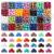 728Pcs Sealing Wax Beads  Sealing Wax Pellets for Wax Seal Stamp  Letter Wax Seal Kit for Letter Stamp Sealing and DIY Craft (28 Colors)