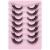 Eyelashes Fake Lashes Natural Look Russian Strip Cat Eye 3D Artificial False Eyelashes D Curl Lashes by Lvmixwig