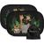 Systemoto Car Sun Shade Baby - Extra Dark - Certified UV Protection - Set of 2 Car Window Sun Shades for Children (Wildlife)