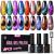 UR SUGAR Magnetic Gel Nail Polish 9D Cat Magnet Eye Gel Polish Set with Magnet 6 Colors Glitter Phantom Chameleon Magnetic Gel Nail Varnish Soak Off UV Gel Nail Polish Black Gel Polish Base Needed cat magnetic eye