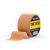 SPORTTAPE Tan Zinc Oxide Tape - 3.8cm x 10m - High Strength Athletic Tape Blister Prevention Tape Plantar Fascia Tape | Sports Strapping Tape & Ankle Tape for Netball. Football Rugby - Single Roll 3.8cm x 10m (1 Roll)