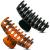 9cm Hair Clips Women Girls Hair Claw Clips Non-Slip Grip Strong Hold Brown/Black Hair Clips For Fine Hair Shiny Sectioning Styling Claw Clips 2PCS Hair Claws Set black/brown