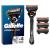 Gillette ProGlide wet razor men razor + 4 razor blades with 5-fold blade gift for men razor + 4 blades