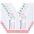 RAWGANIC Organic Intimate Hygiene Wipe Sachets | Gentle Ph Balanced Fragrance-Free Alcohol-Free Flushable & Biodegradable Intimate | Set of 10 Individually Wrapped Sachets 10 Count (Pack of 1)