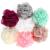 KPSHIRE Pack of 6 Shower Puff Bath Sponge - Extra Soft Body Exfoliating Shower Sponge | Multicolor Skin Cleaning Bath Shower Scrunchie - Bath Scrubber for Body | Shower Loofah for Baby & Adults Multicolor Pack of 6