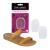 Foot Petals Under Heel Gel Cushions  Heel Comfort  Shock Absorbing Gel  Reduce Heel Sress  Prevent Cracked Heels